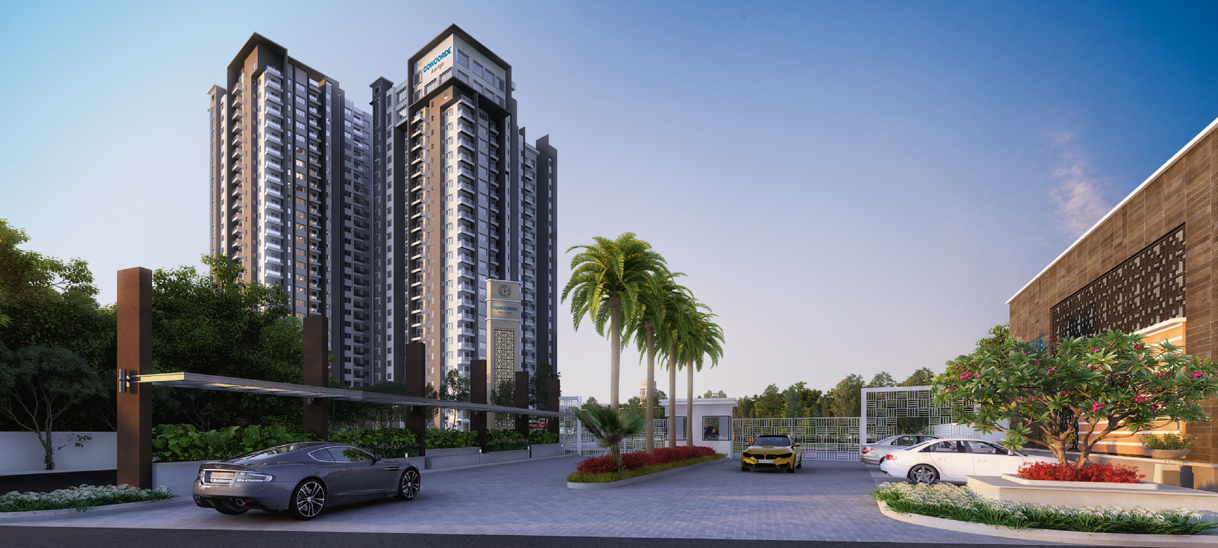 Flats for sale near KR Puram - Concorde Auriga