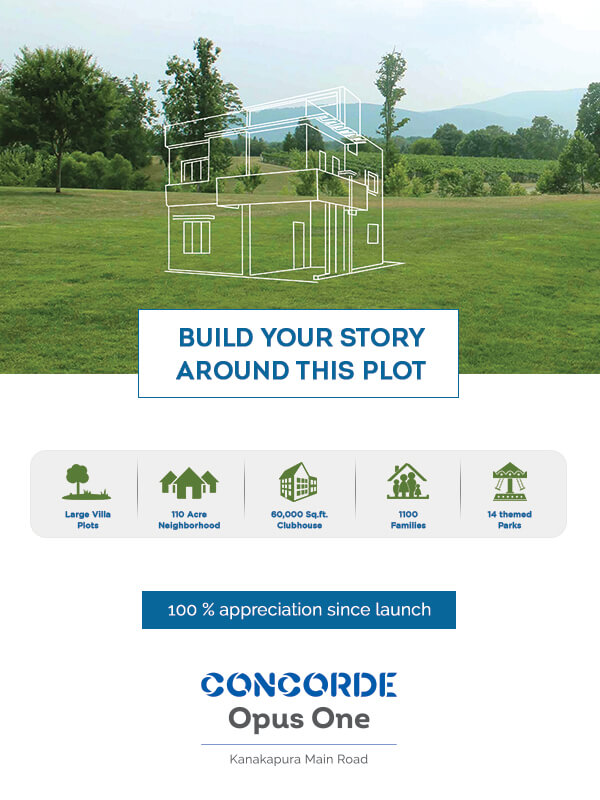 Plots for sale near Kanakapura Road | Opus One