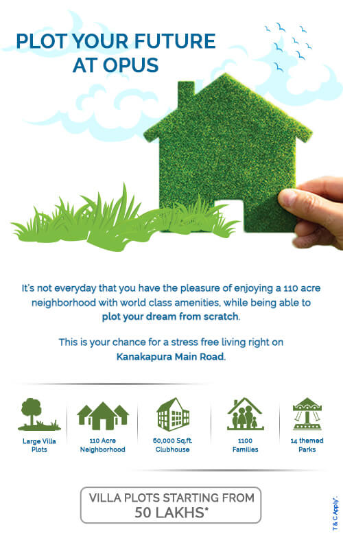 Plots for sale near Kanakapura Road | Opus One