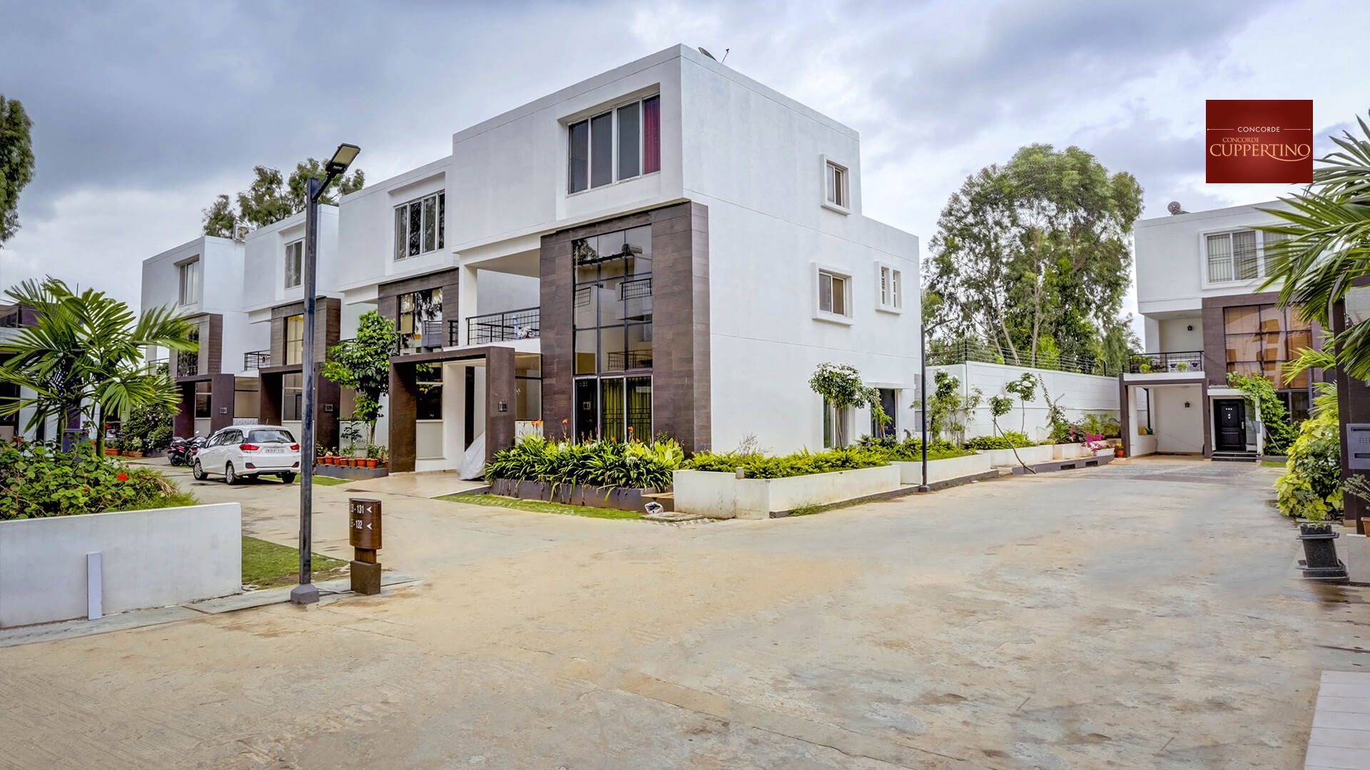 Villas in E-city Bangalore Cuppertino Floorplan 1